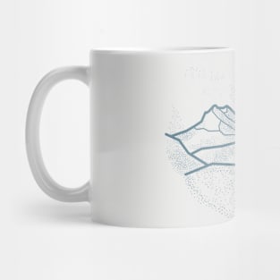 Abstract landscape Mug